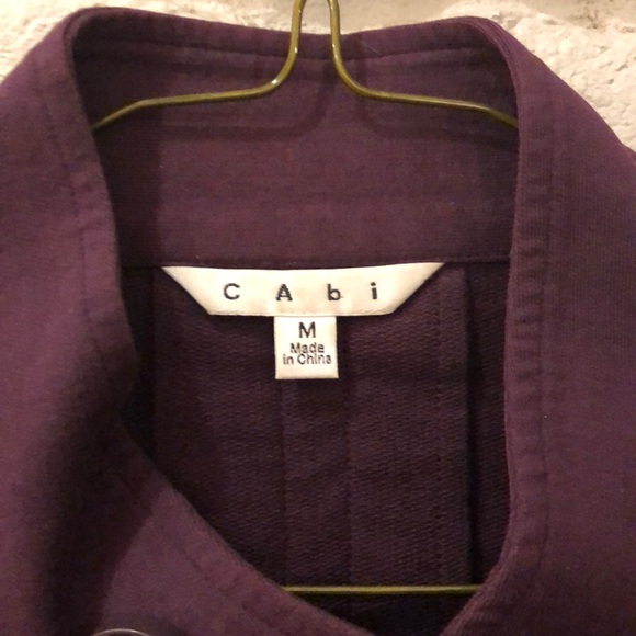 CAbi eggplant jacket/blazer - Picture 2 of 7